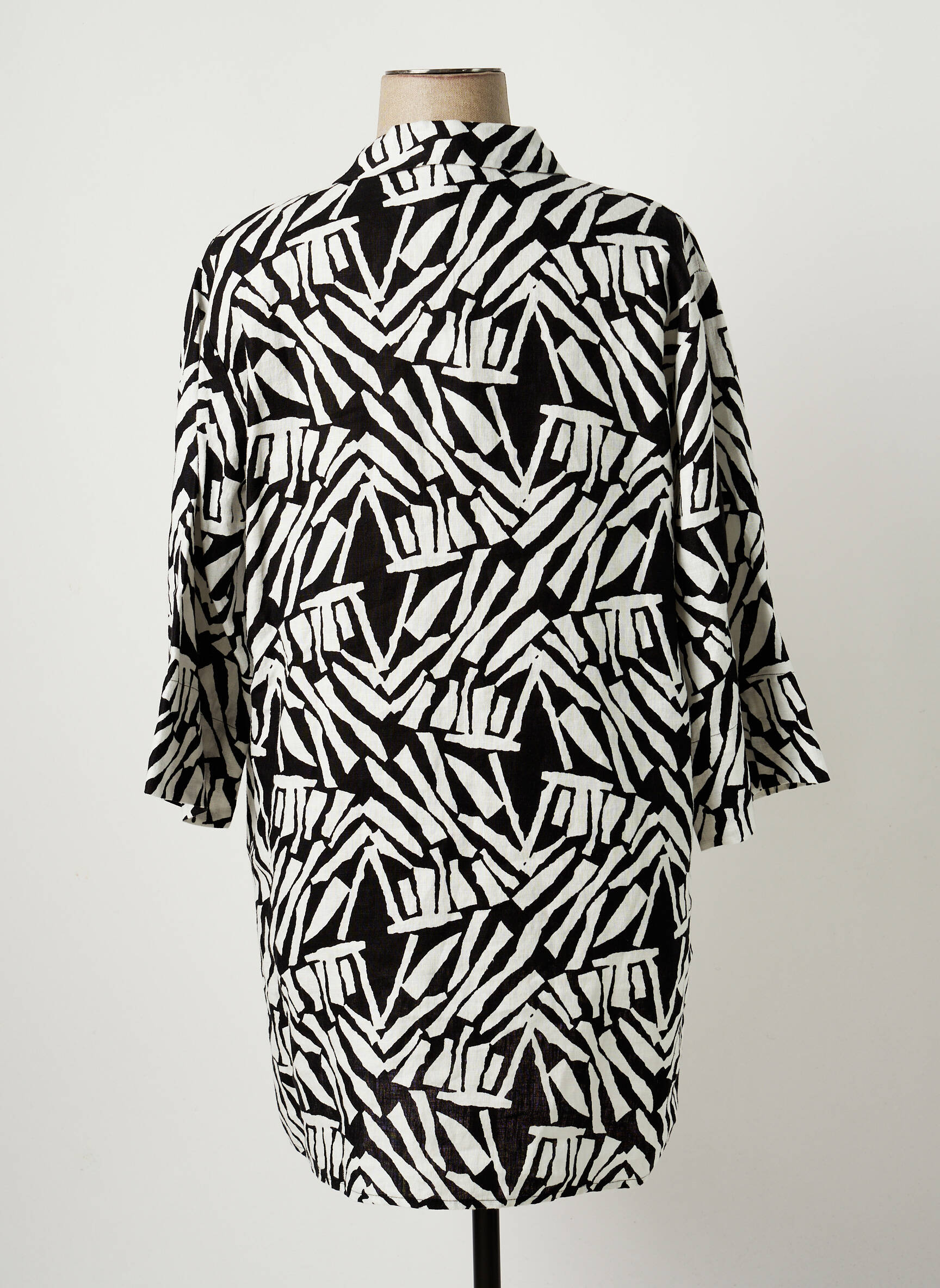 Yoek Tuniquemanchelongue Femme couleur noir