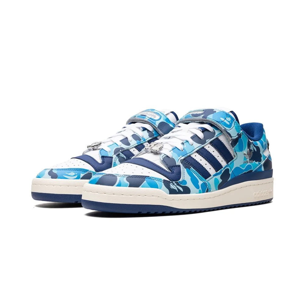 adidas Forum BAPE Low 84 x ID4772 / blau