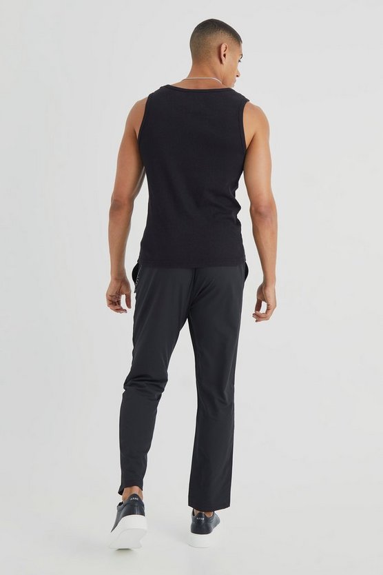 Elastische Slim-Fit Hose mit 4-Way Stretch