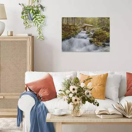 Puzzle 1000 Teile - Mühle am Gollinger Wasserfall