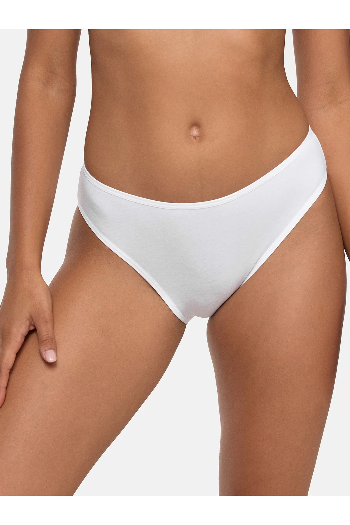 NUR DIE  Unterhosen - Weiß - Unifarben