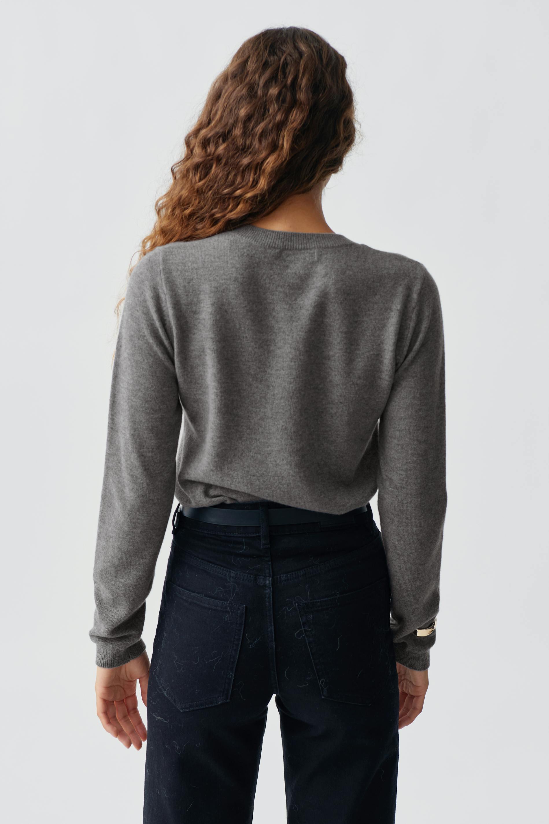 Fine knit merino wool cardigan