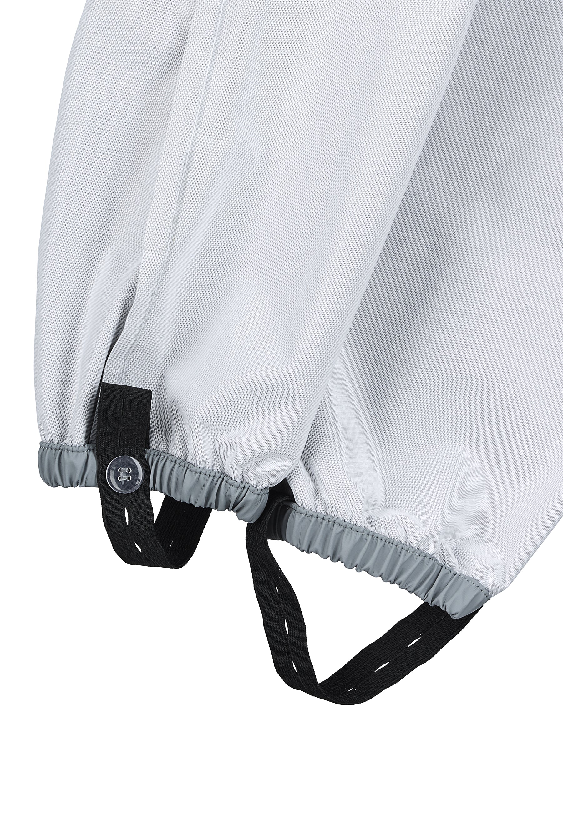 Funktions-Regenhose mit Trägern und Reflektoren
