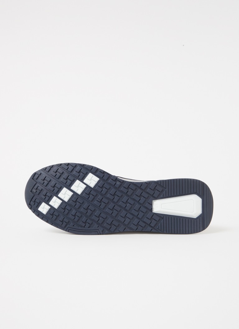 Dune London Sneaker aus türkisfarbenem Wildleder mit Mesh-Details