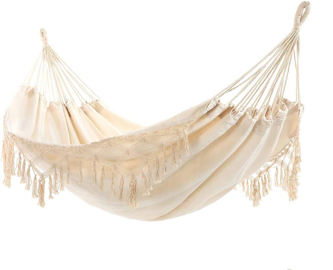 Ronner UG Hängematte Outdoor-Boho-Hängematte, tragbar, für Innenterrasse, Garten, Terrasse (1 St)