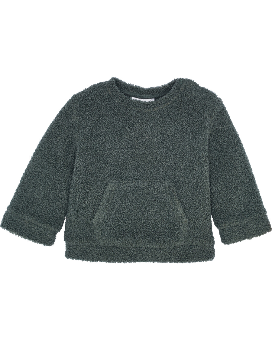 Strukturierter Fleecepullover