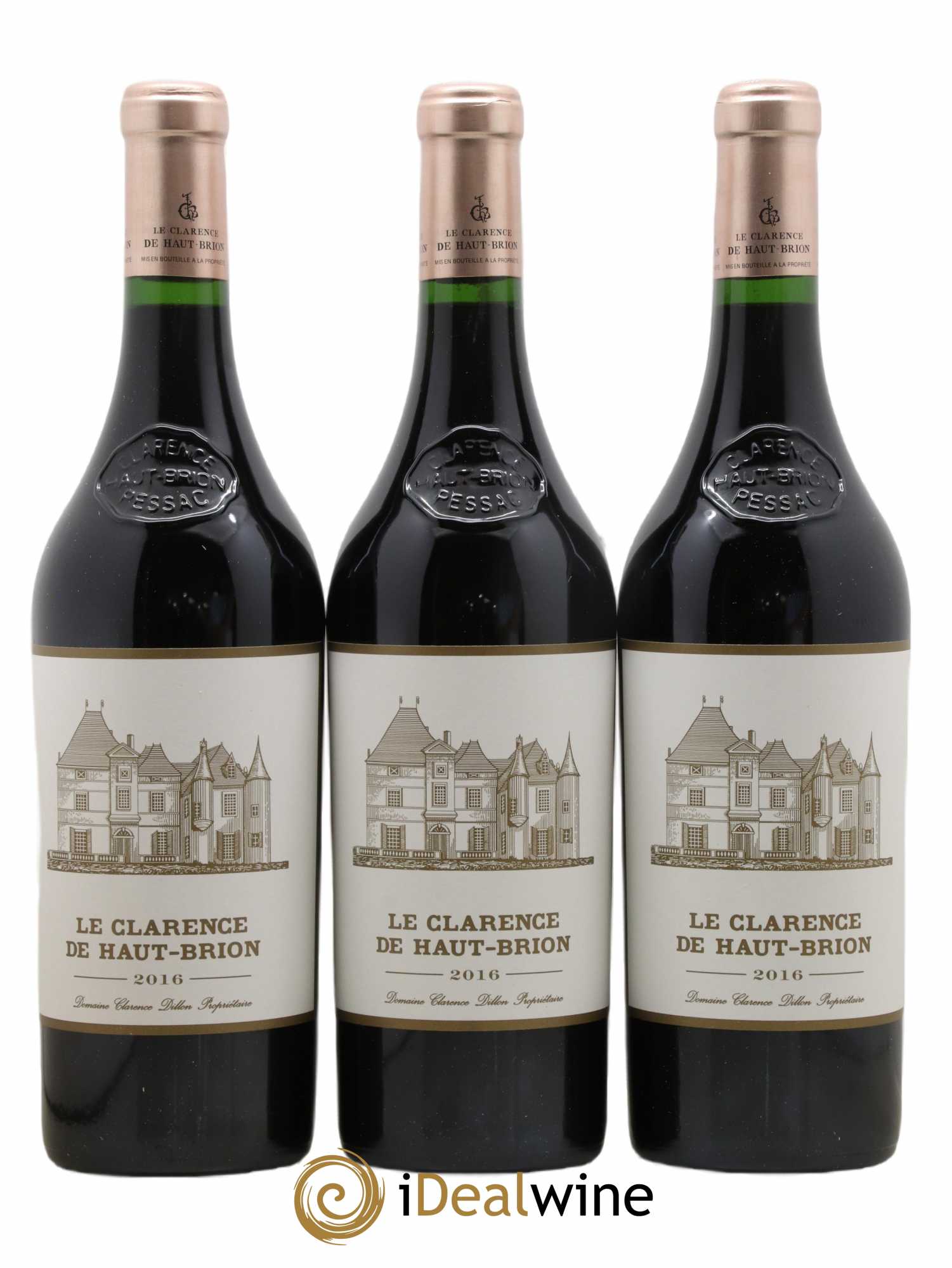 Clarence (Bahans) de Haut-Brion Second Vin  2016 - Lot de 6 Bouteilles
