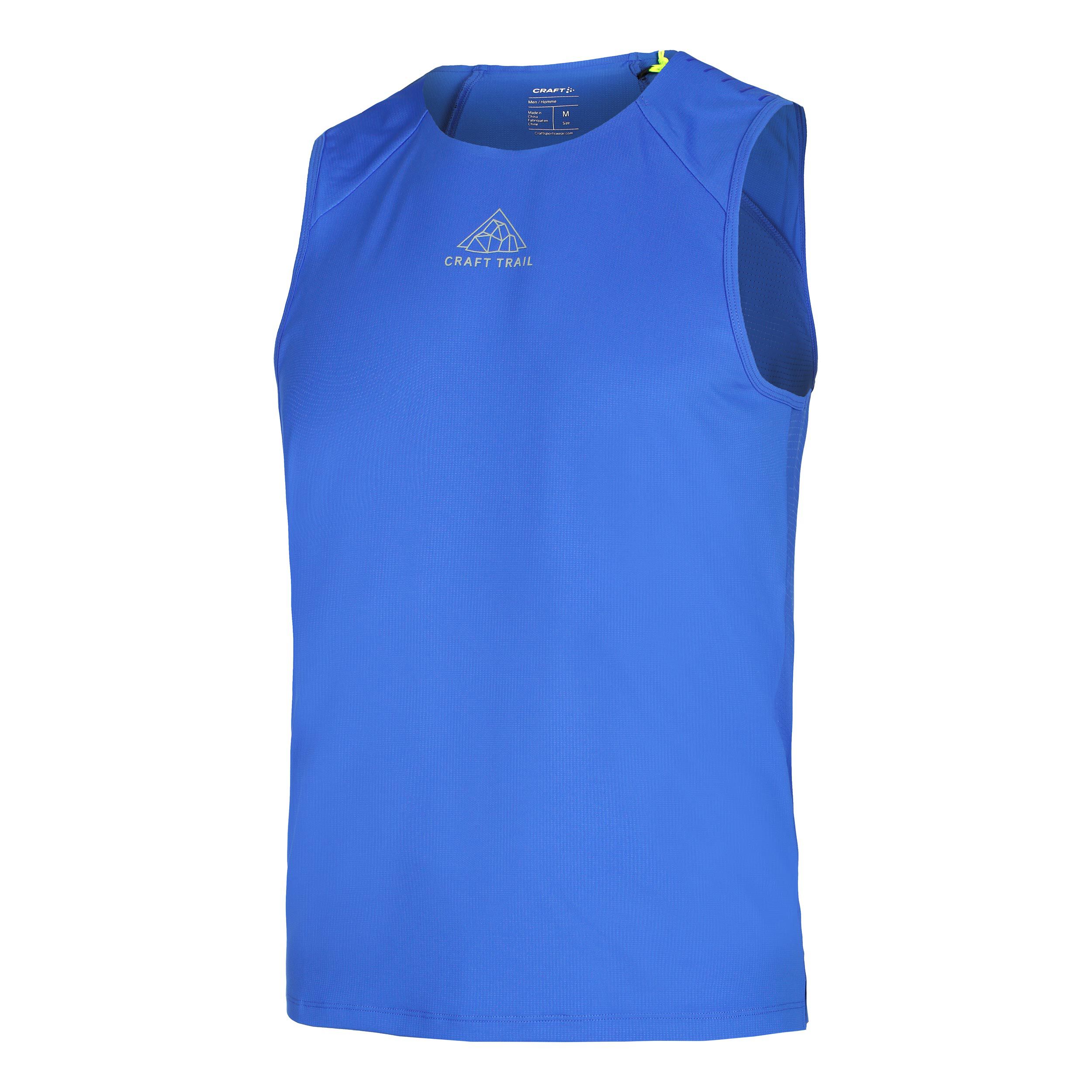 Pro Trail Lauftop Herren - Blau
