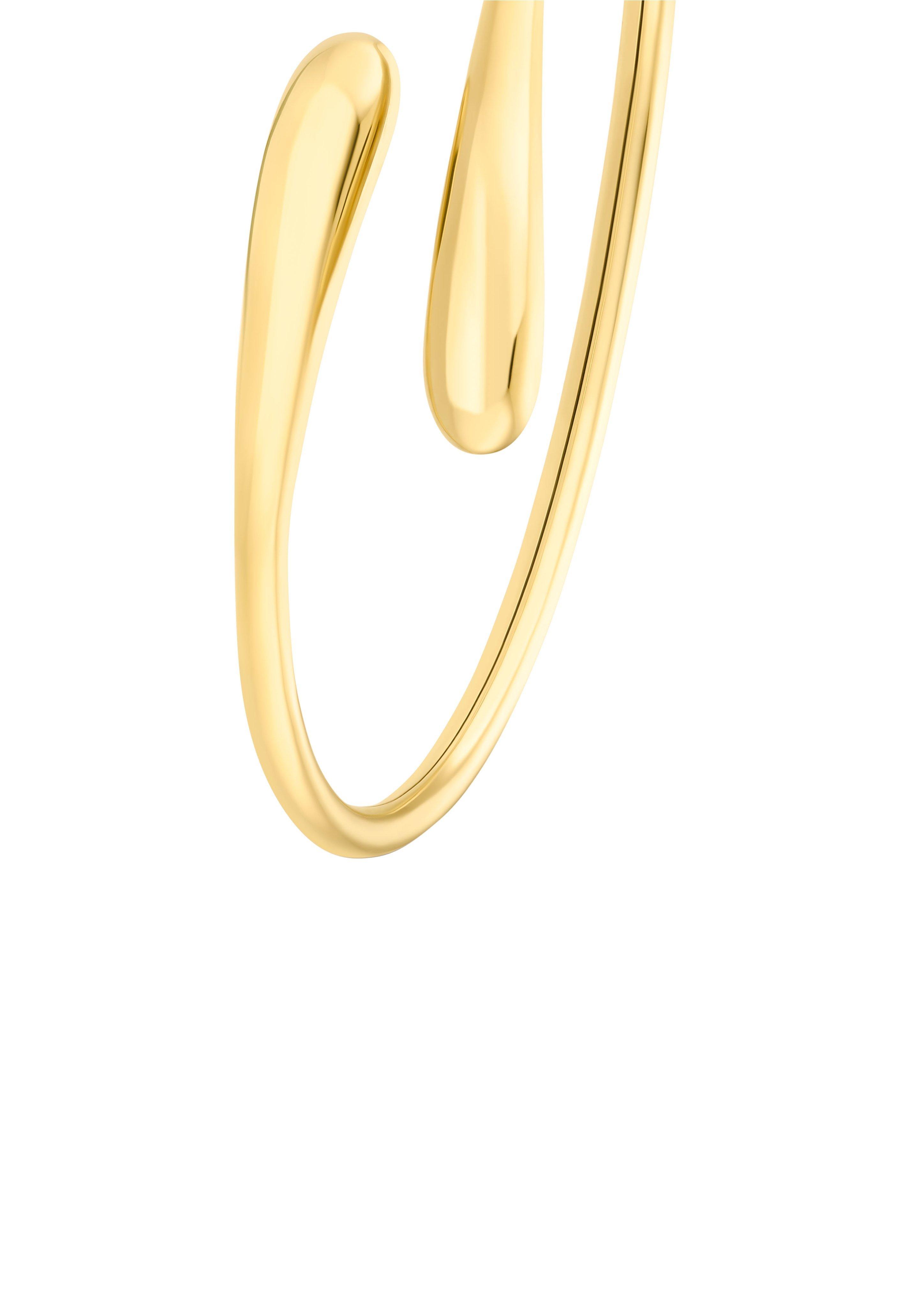 Edelstahlarmreif in Waterdrop-Optik  6007963-19B0