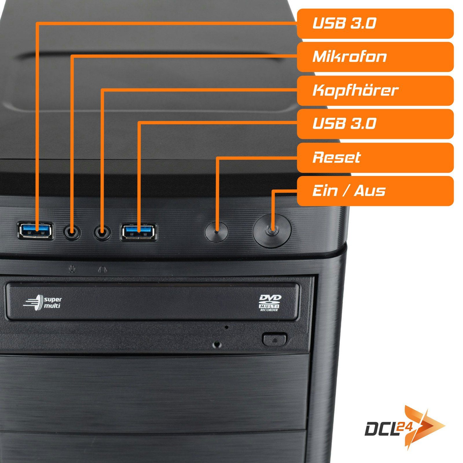dcl24.de Business-PC-Komplettsystem (23,60