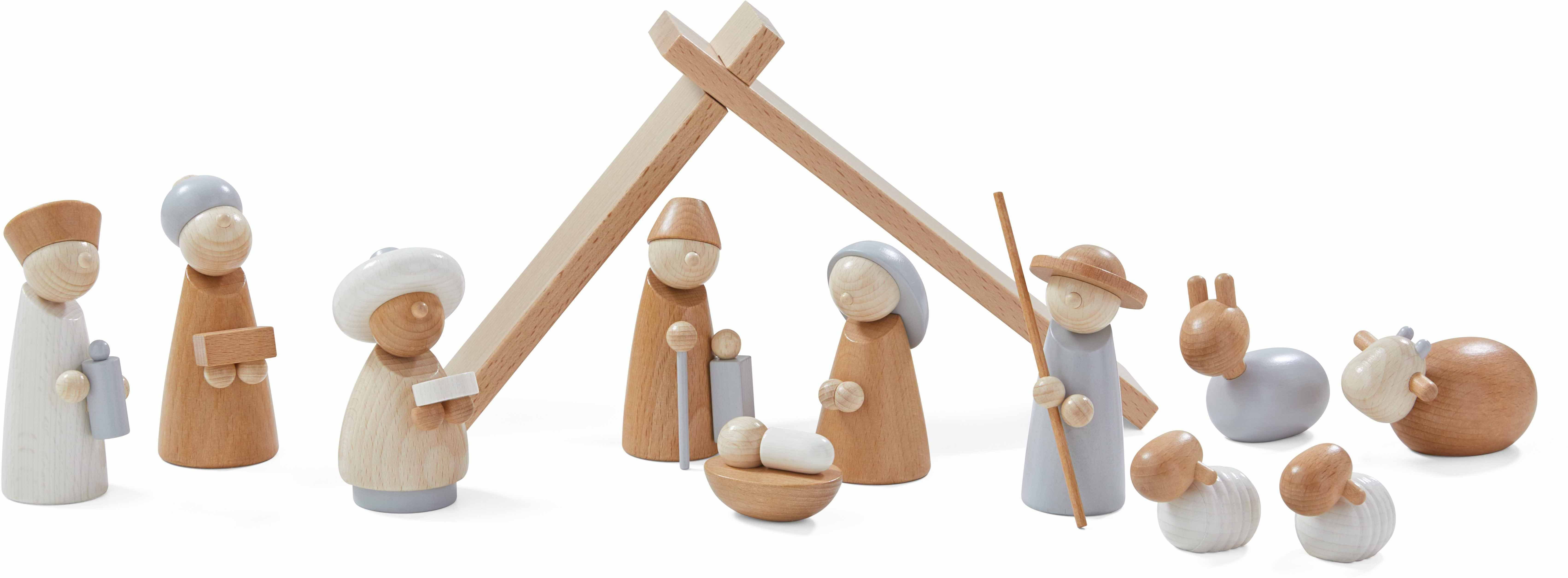 Haba Spielfigur Holzspielzeug, Weihnachtskrippe, ; Made in Germany