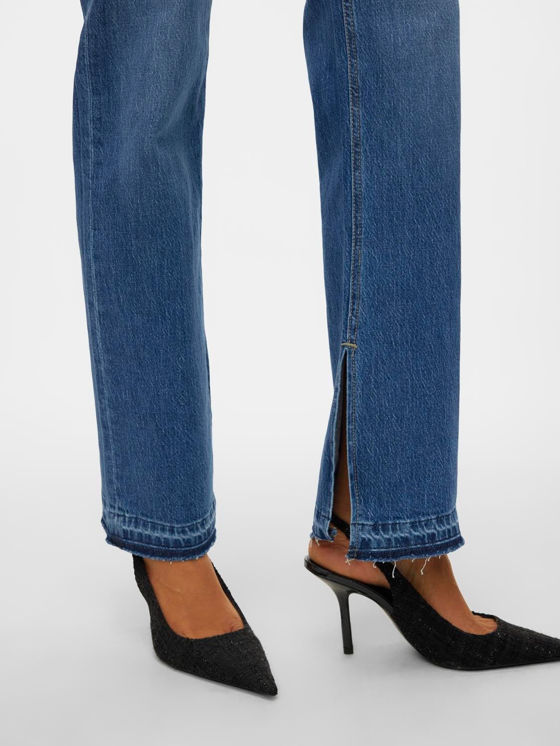 VMJADA Mid Rise Gerade geschnitten Jeans