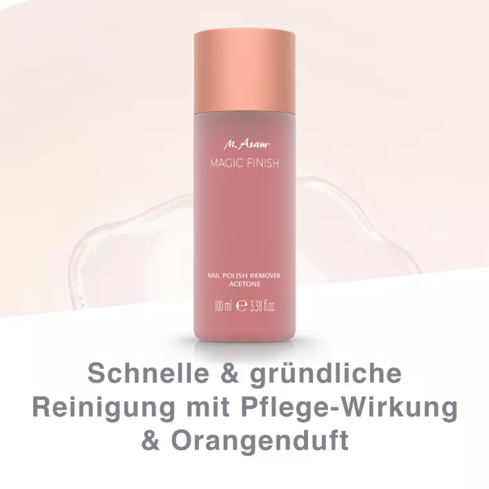 MAGIC FINISH Acetonhaltiger Nagellackentferner