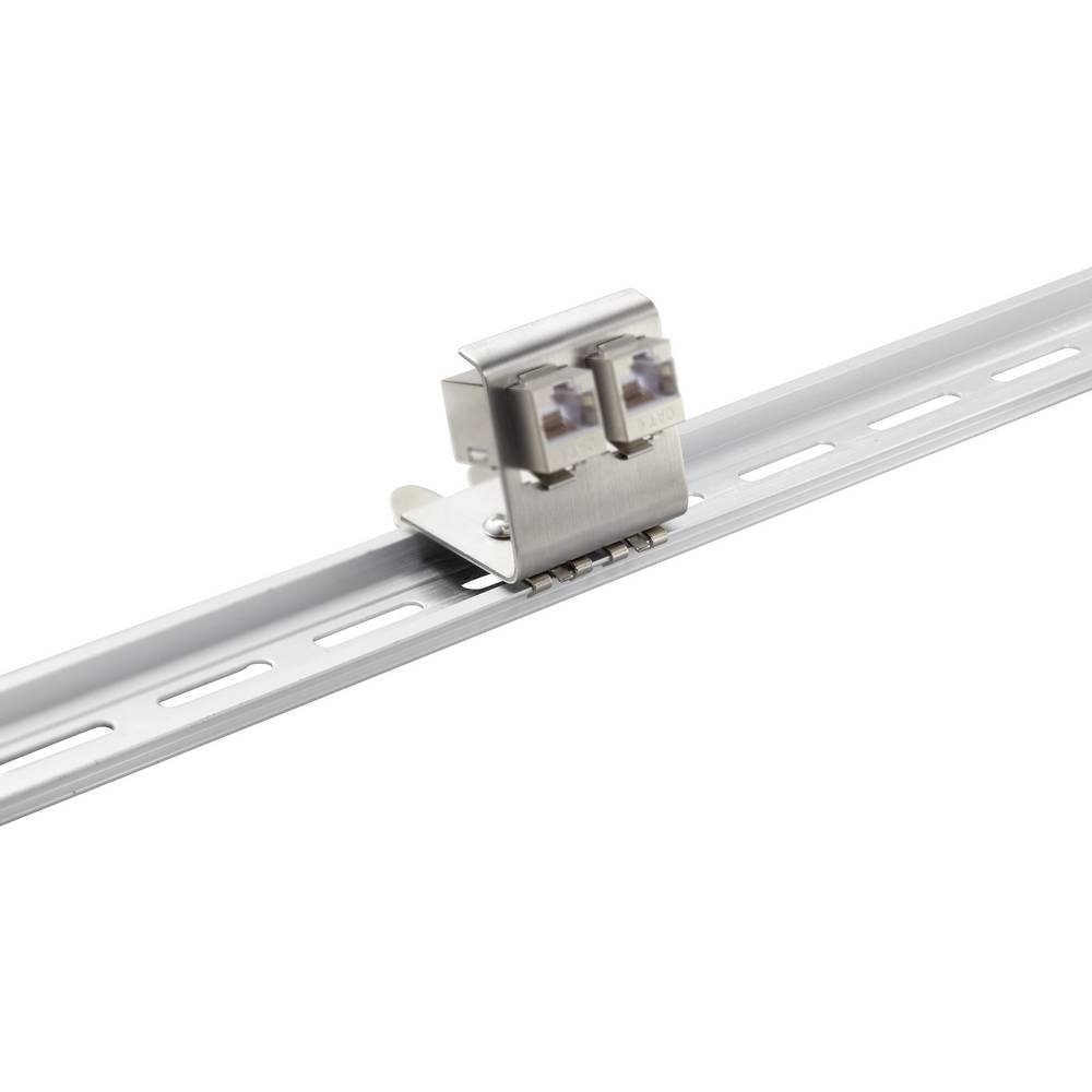 Renkforce 2 Port RJ45 Keystone Modul für Hutschiene Smart-Home-Steuerelement