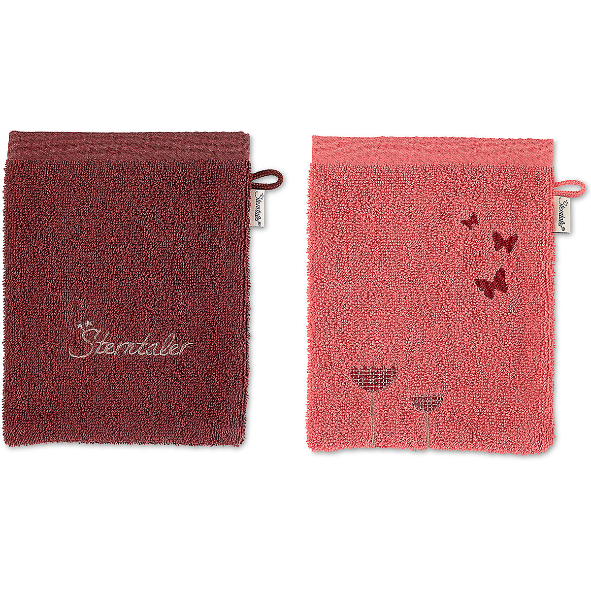 3er-Pack Waschhandschuh Emmily