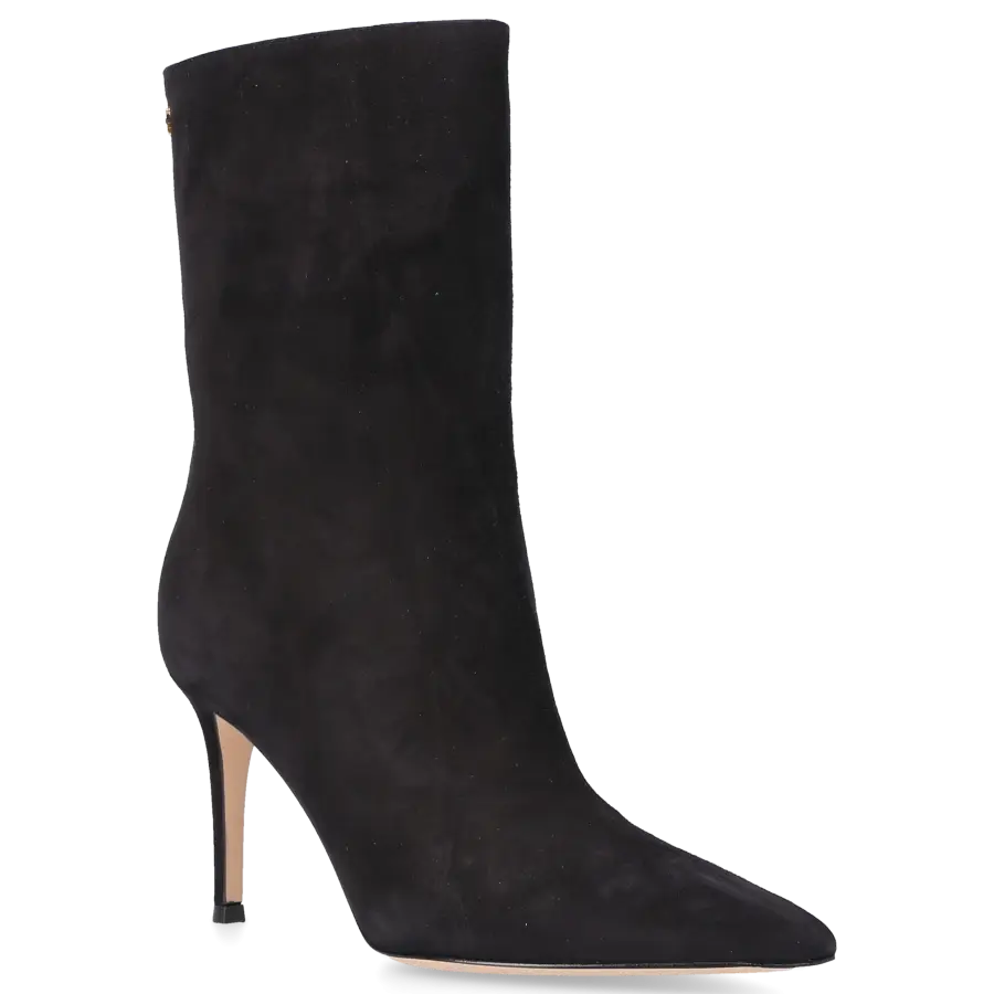 Gianvito Rossi - Klassische Stiefeletten REUS Veloursleder - schwarz