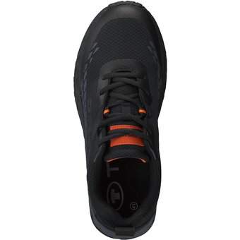 Tom Tailor Sneaker in schwarz