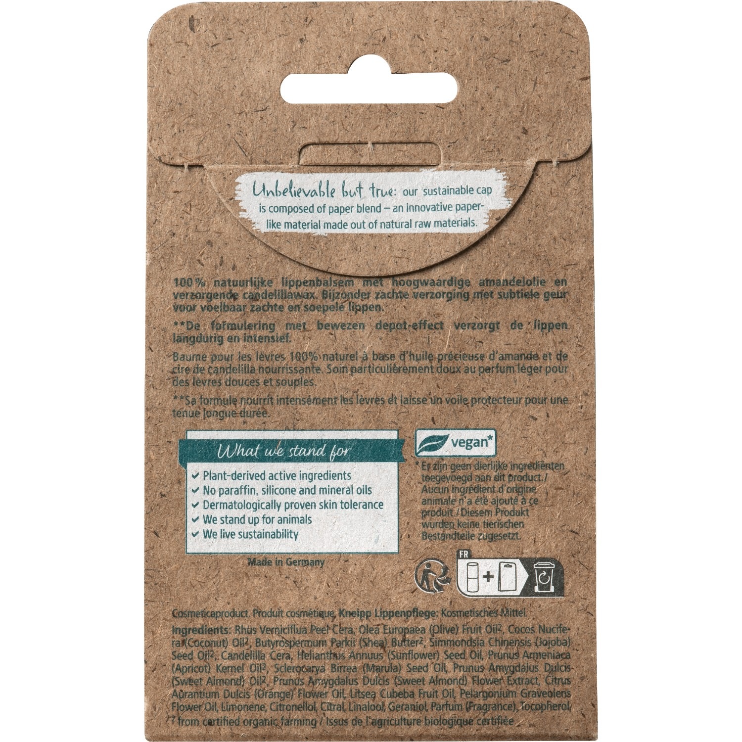 Kneipp Almond-Candelilla Lip Care - 4,7 g