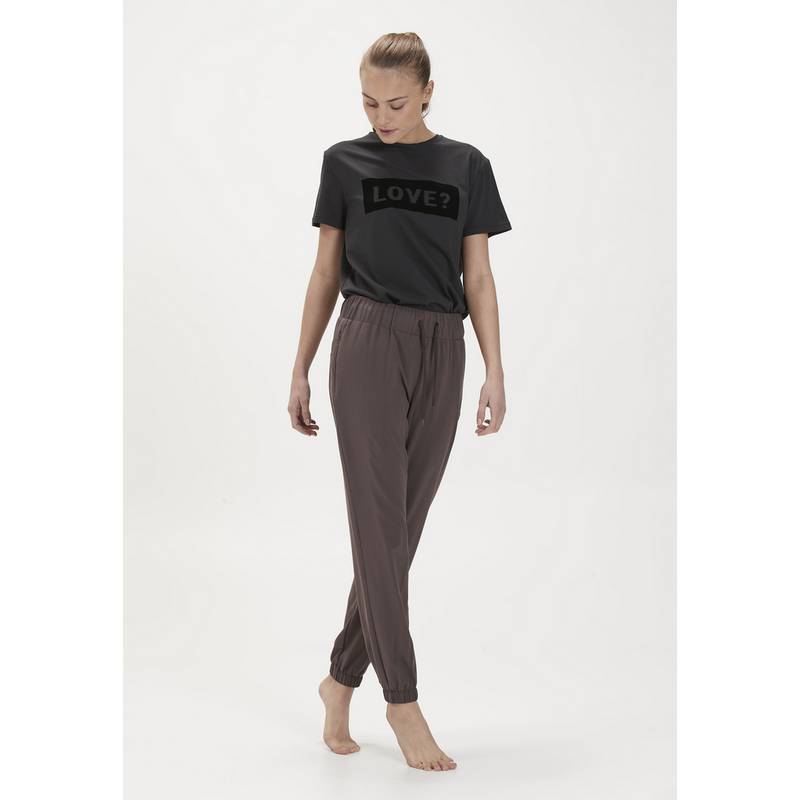 Athlecia KATTY W Slub Tee Printshirt Damen
