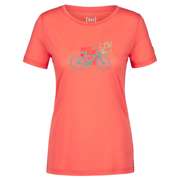 W LOVELY BIKE TEE Damen - Funktionsshirt