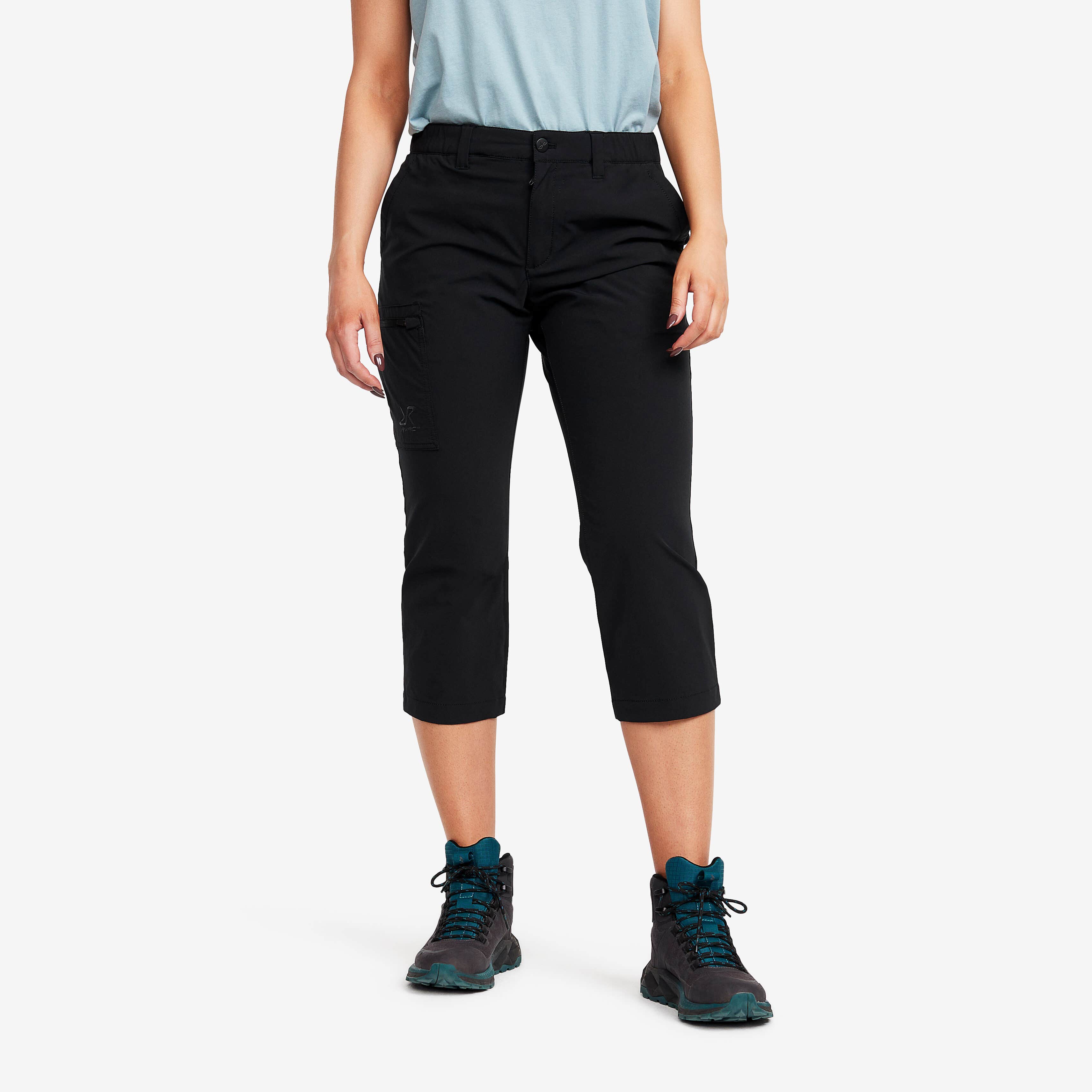 Loyal 3/4 Stretch Pants Femme Black
