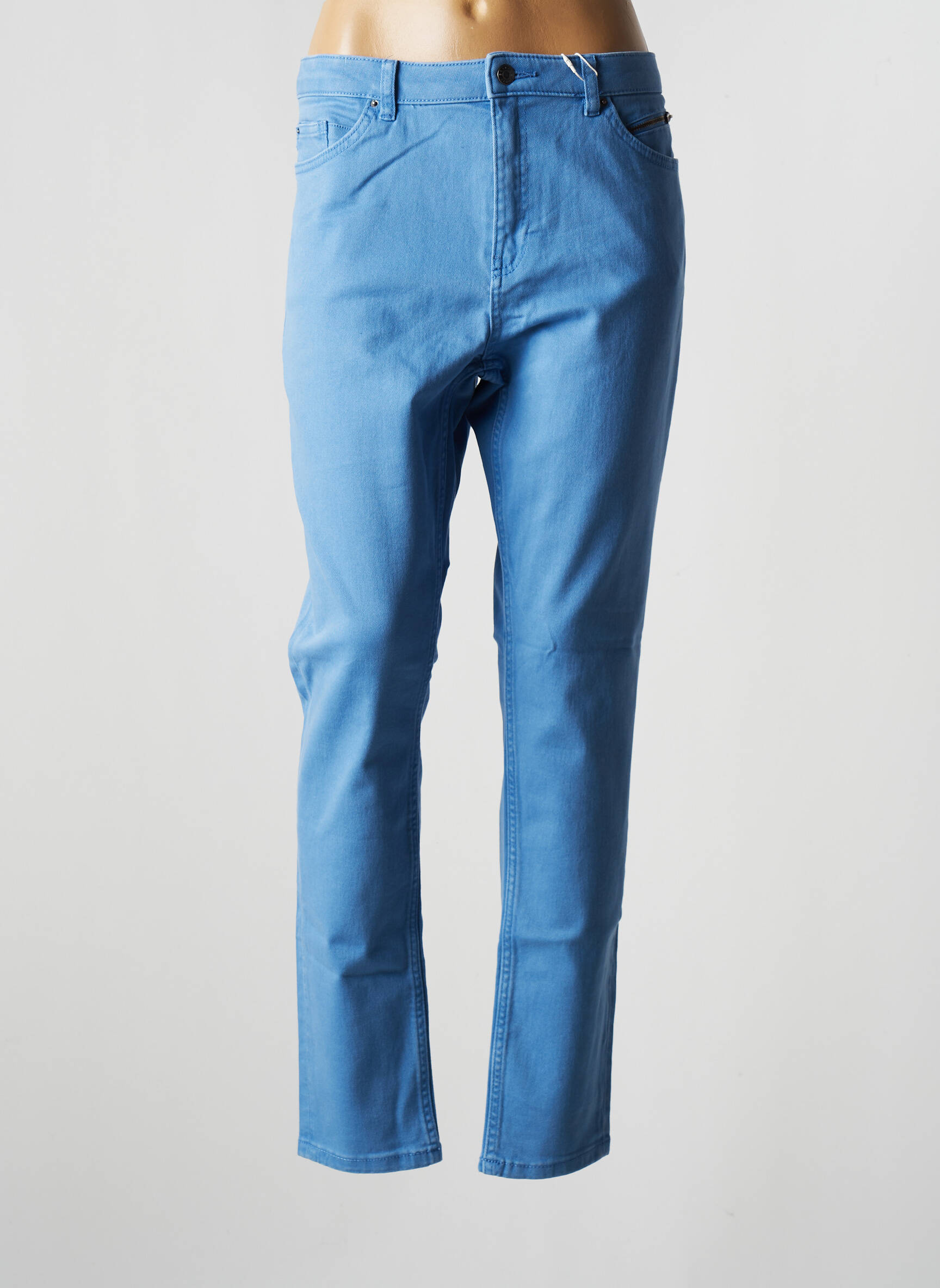 Esprit Jeans Coupe Slim Femme couleur bleu