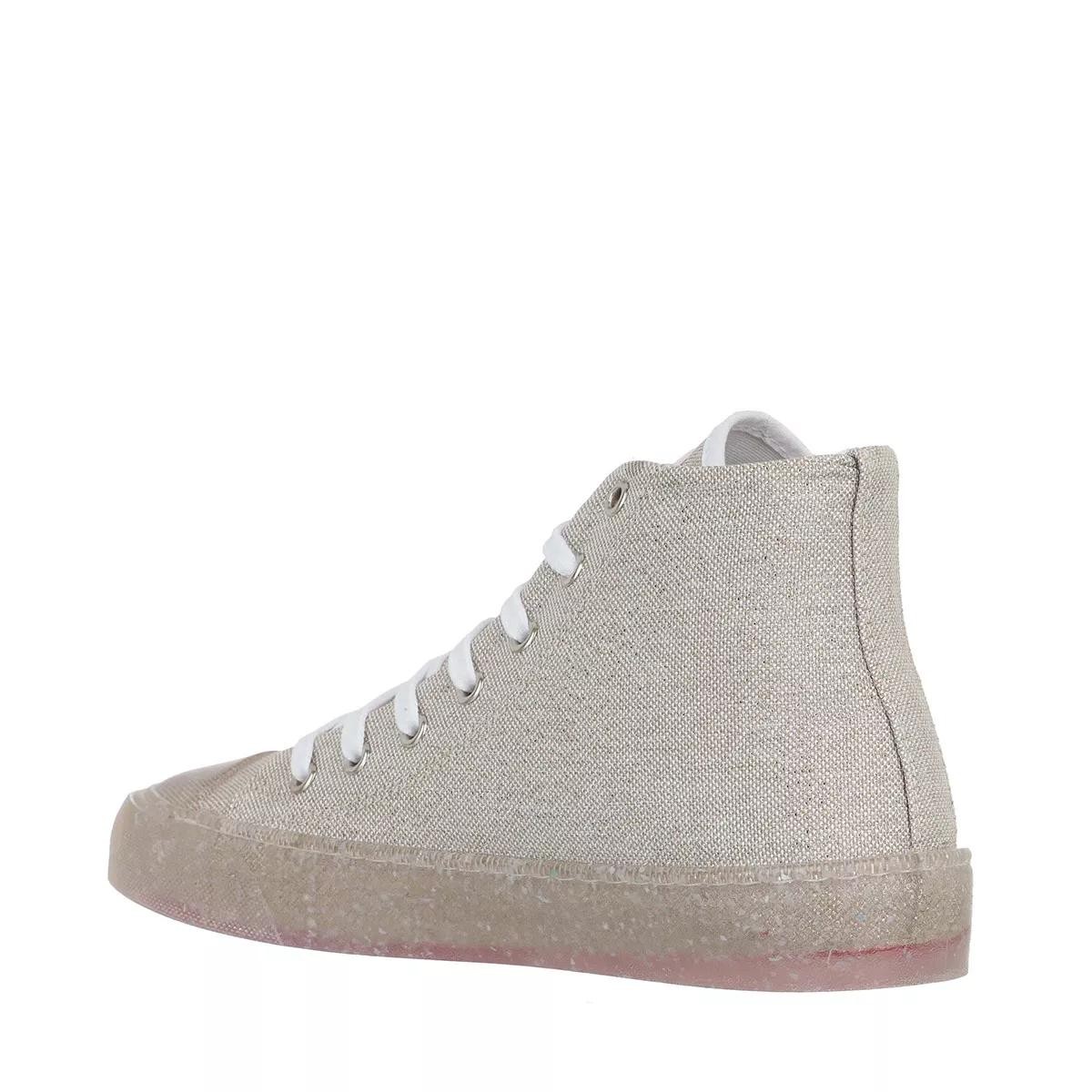 MOSCHINO Sneaker silber High-Top Sneaker