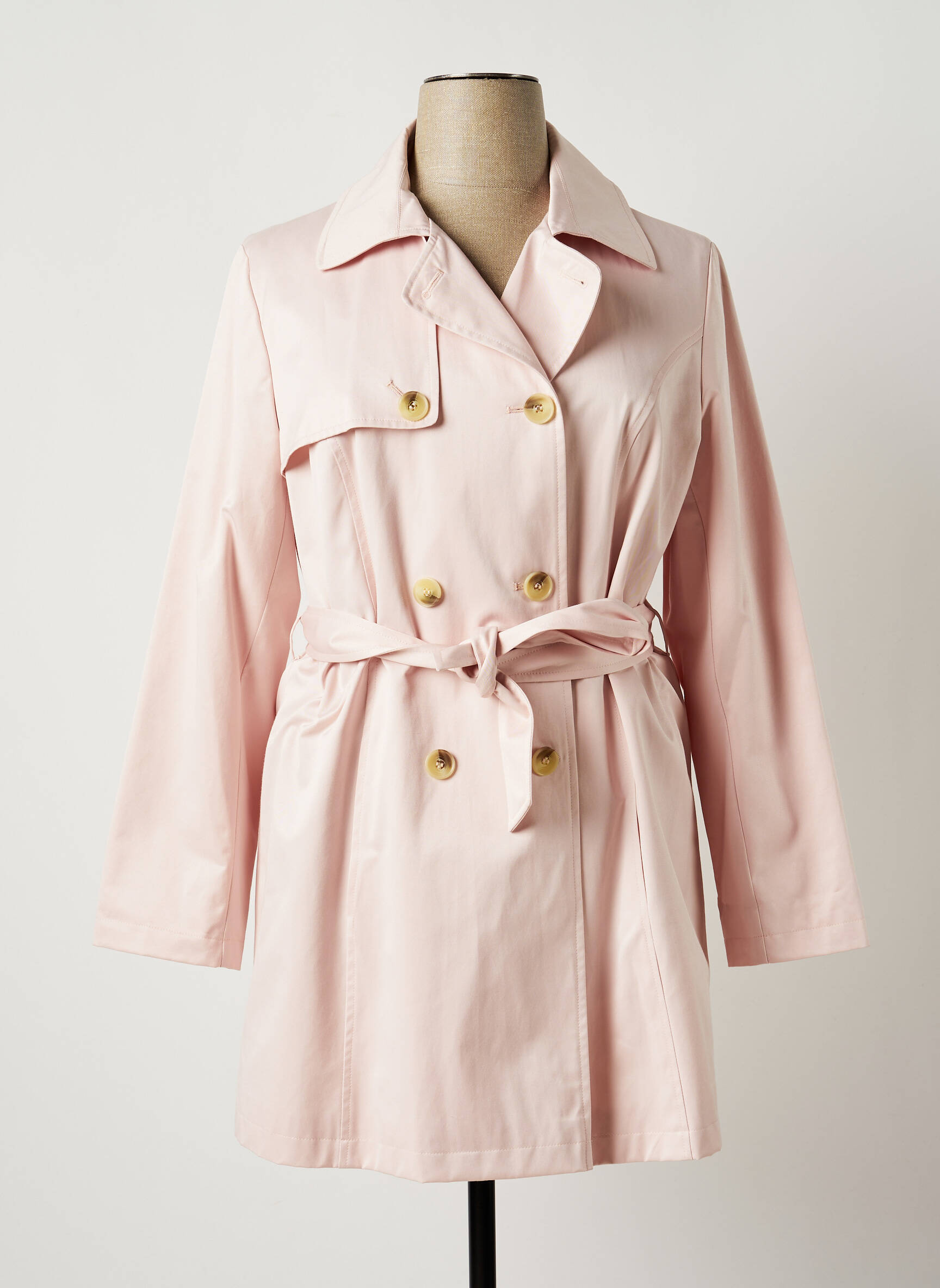 Diane Laury Trenchs Femme couleur rose
