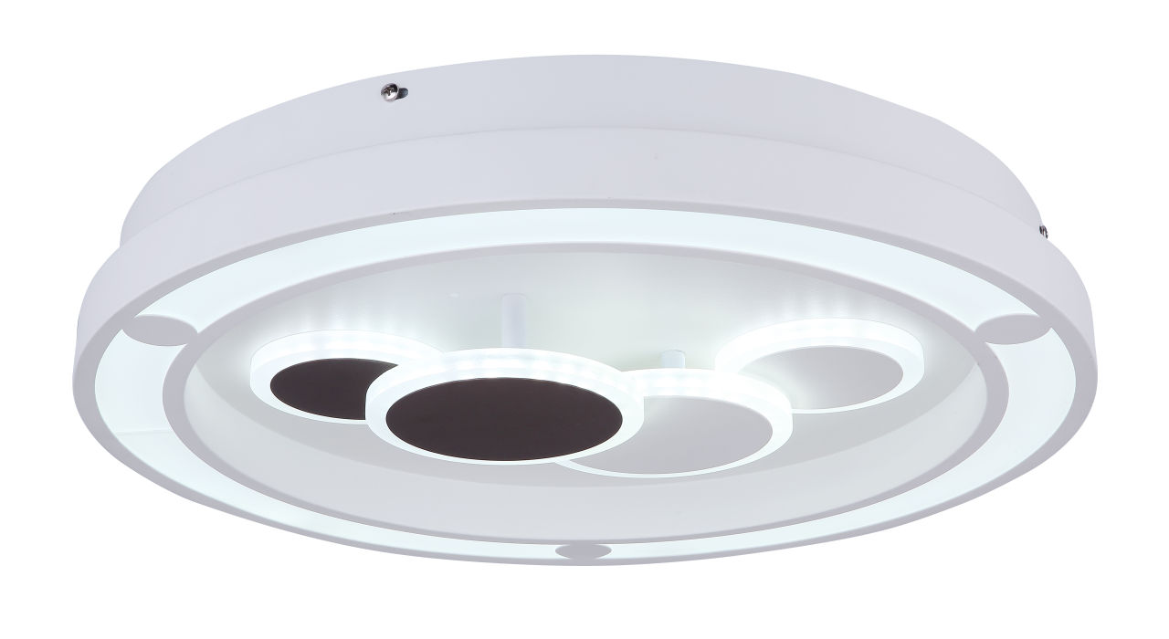 Globo Lighting - KOLLI - Deckenleuchte Metall weiß, LED