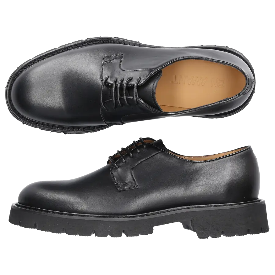 EN AVANT - Schnürschuhe 470-01 Kalbsleder - schwarz