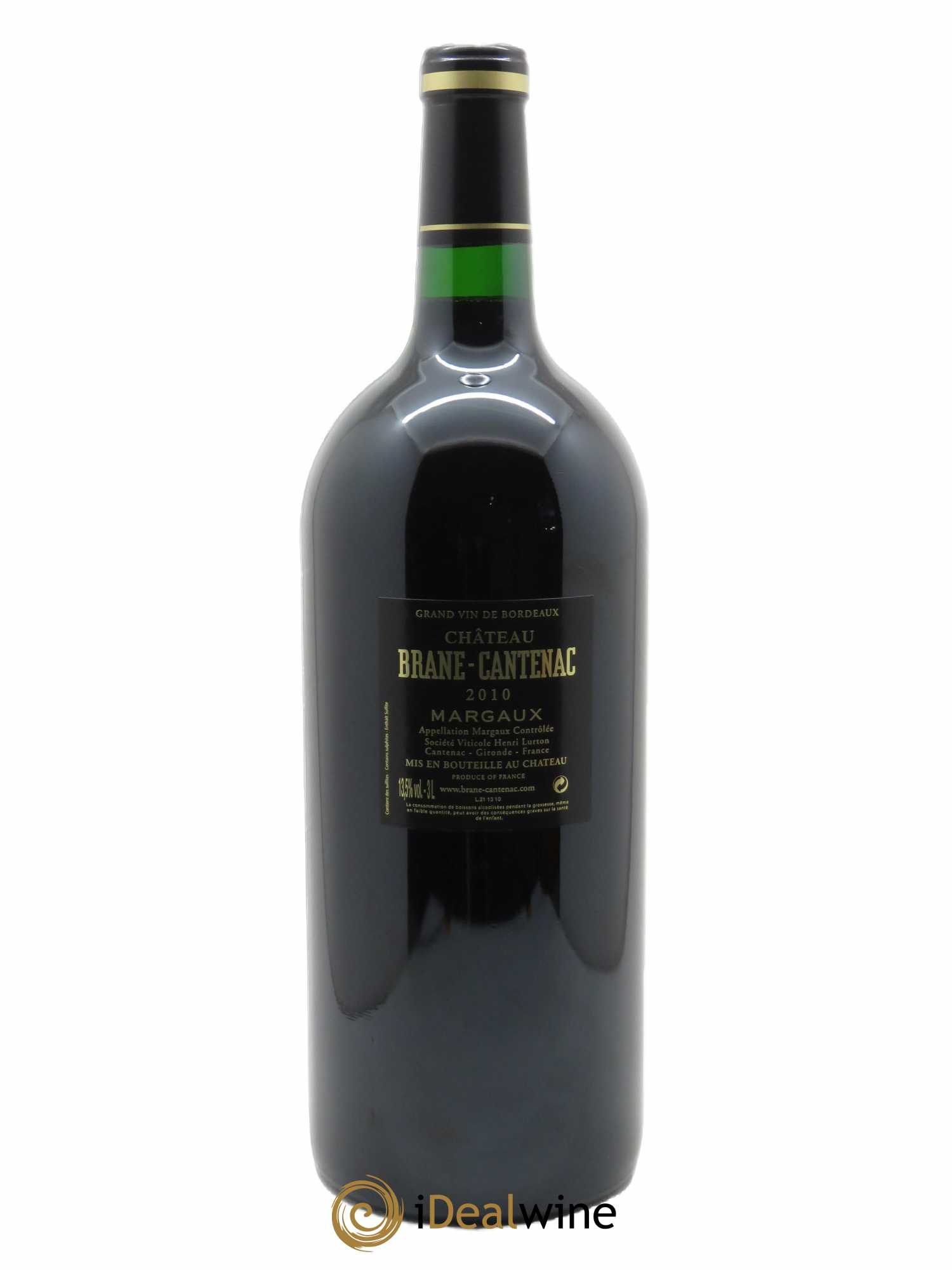 Château Brane Cantenac 2ème Grand Cru Classé  2010 - Lot de 1 Double-magnum