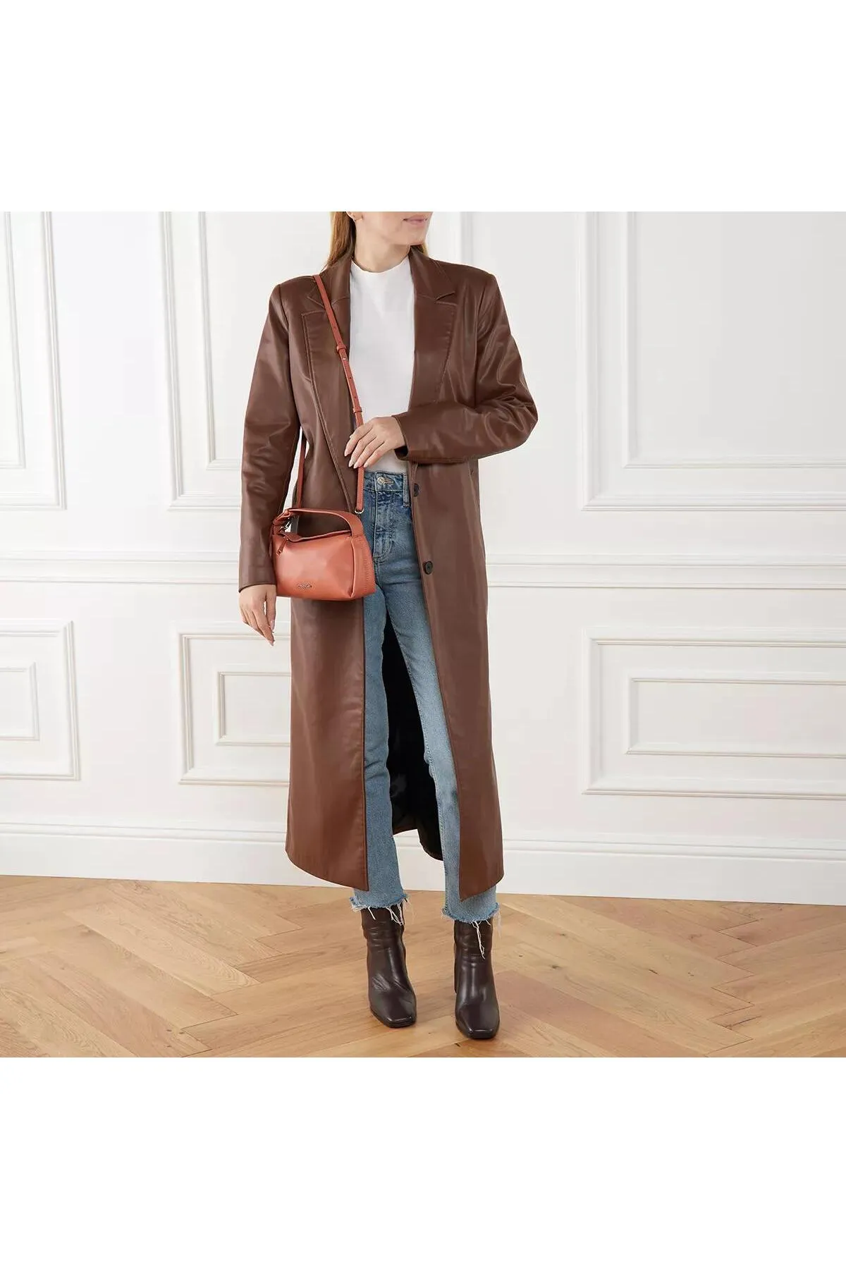 Calvin Klein  Edle weiche Minitasche Autumn Leaf
