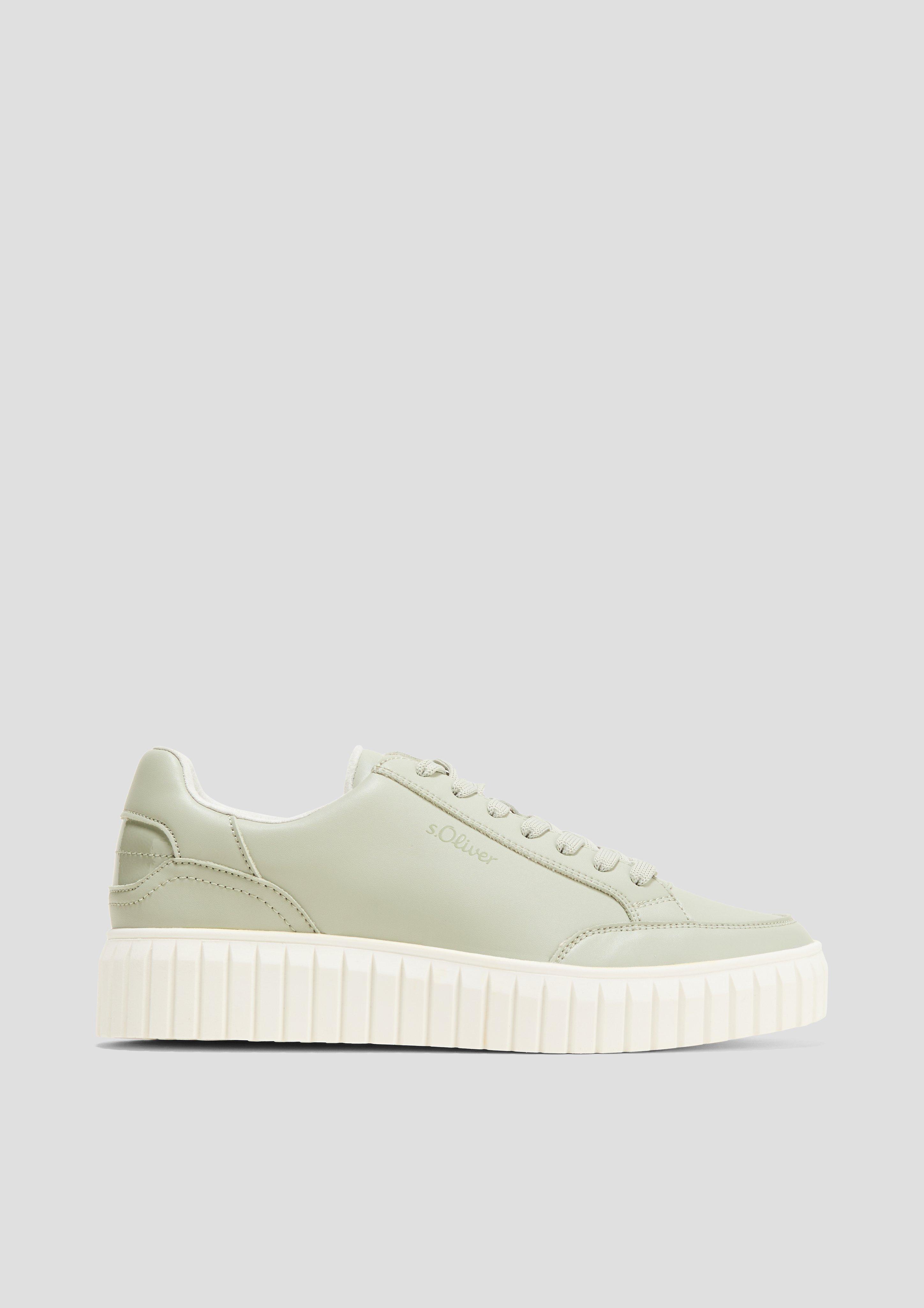 Sneaker mit Plateausohle  6008850-703