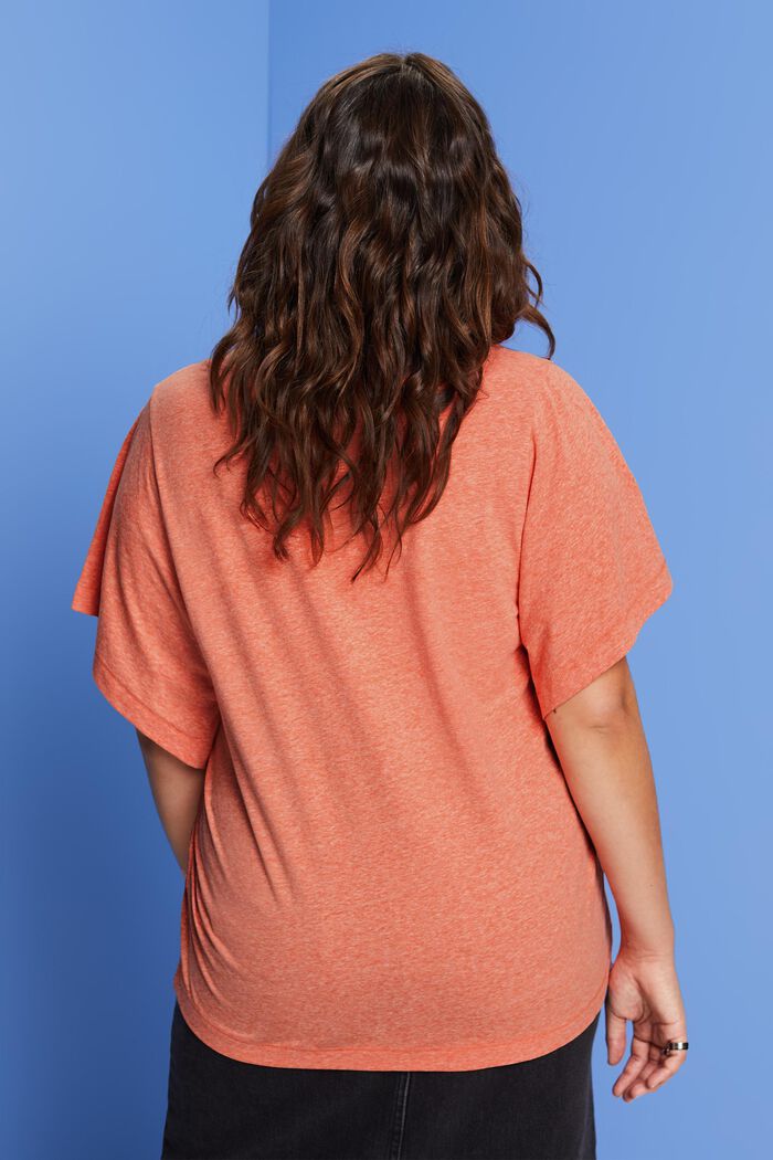 CURVY T-Shirt mit XL-Ärmeln