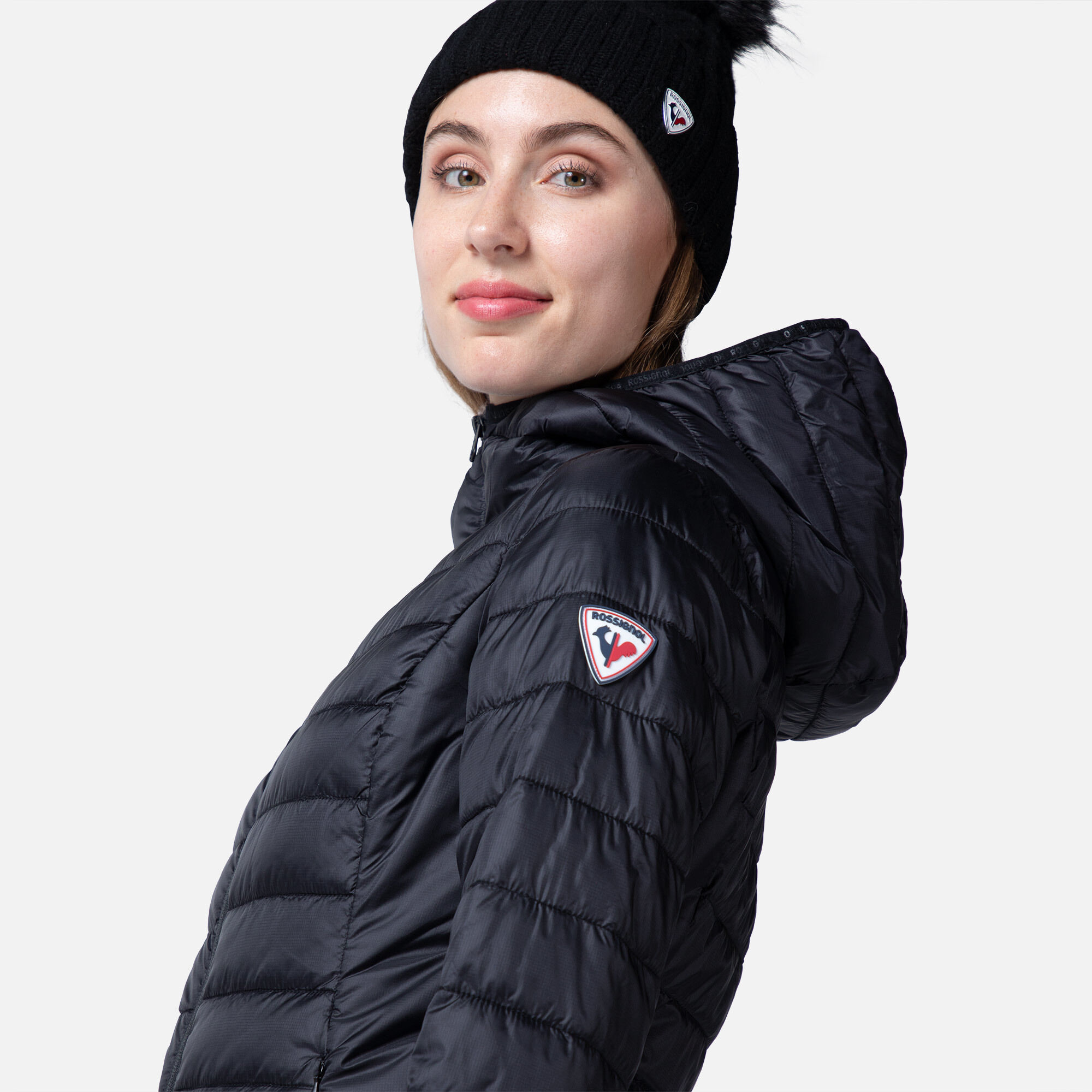 Doudoune à capuche Rossignol Femme
