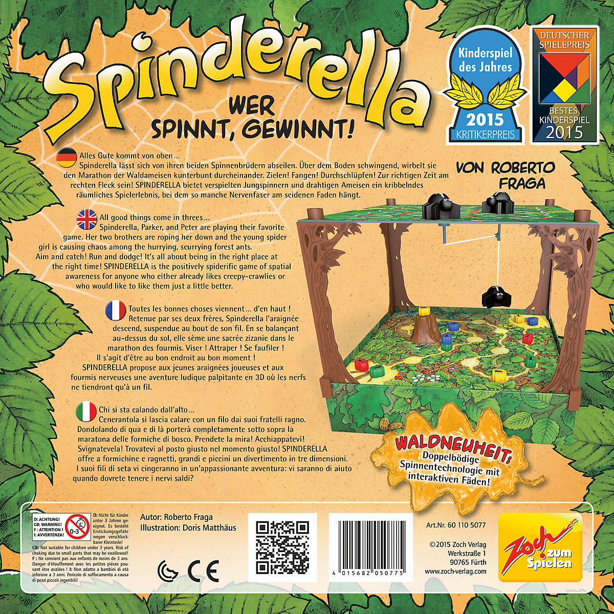 KINDERSPIEL DES JAHRES 2015 - Spinderella