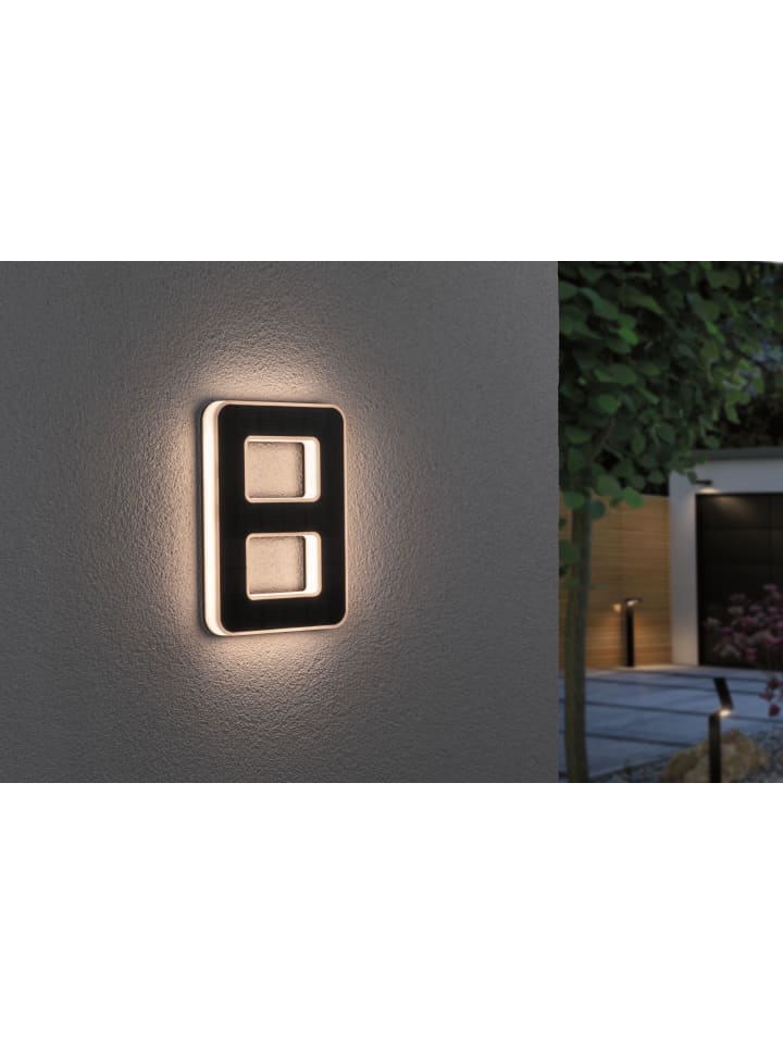 paulmann Solar LED Hausnummernleuchte  Nummer 8 günstig kaufen onesize