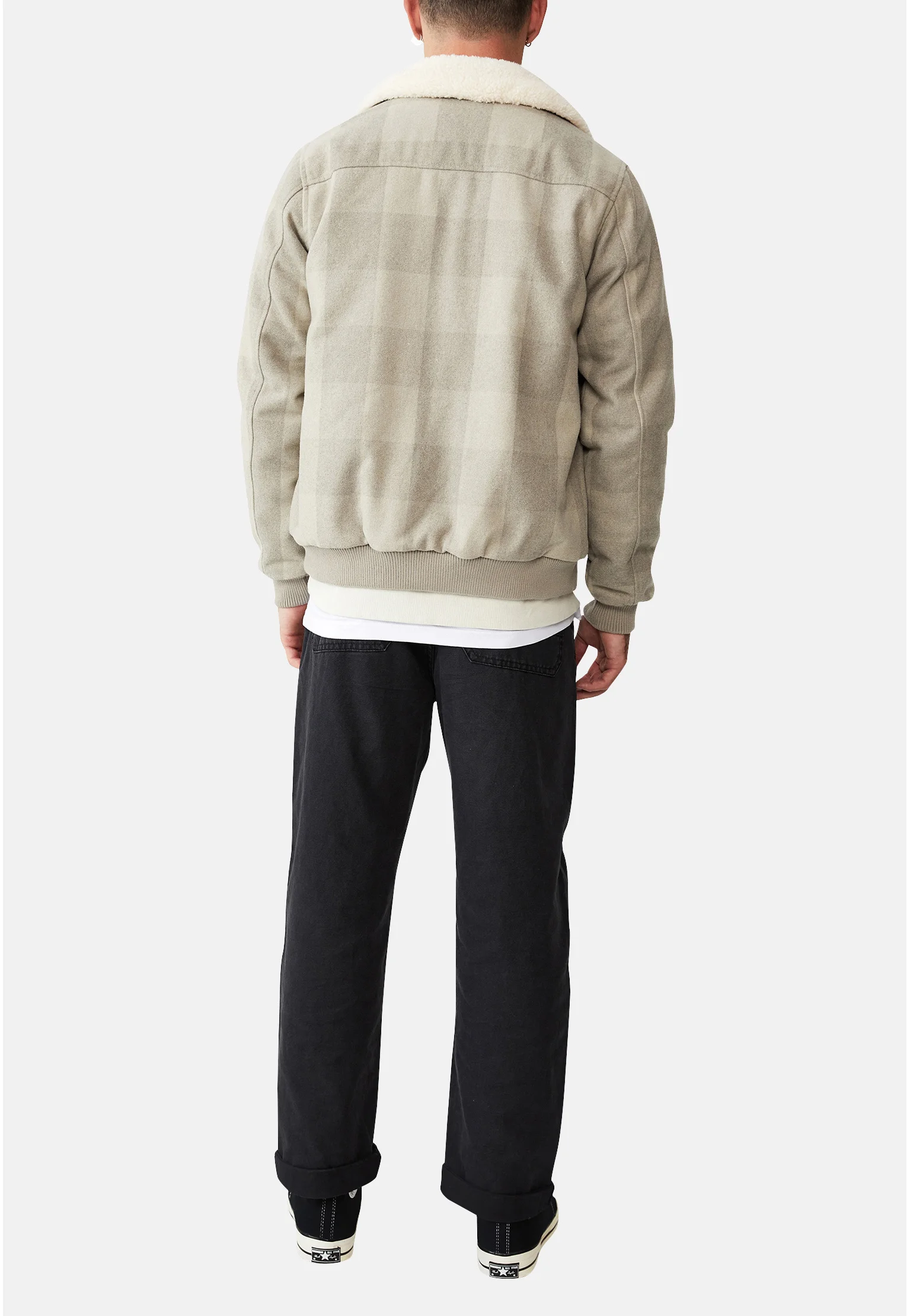 Chaqueta bomber de algodón