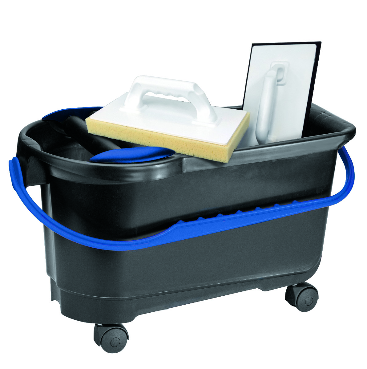 TECTOOL FLIESEN-WASCHSET INKL. 4 RÄDER, PREMIUM