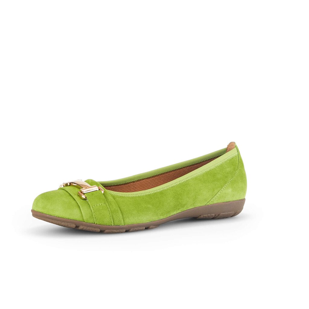Gabor fashion Sportliche Ballerina grün