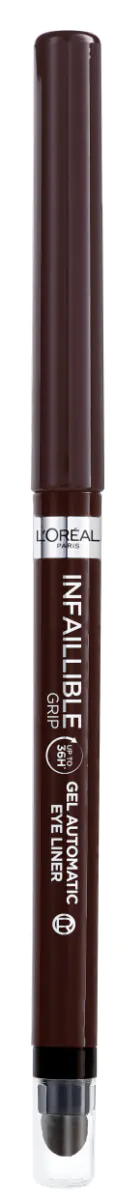 L'Oréal Paris Infaillible Grip Gel Automatic 36H Μολύβι Ματιών, Καφέ Τζιν