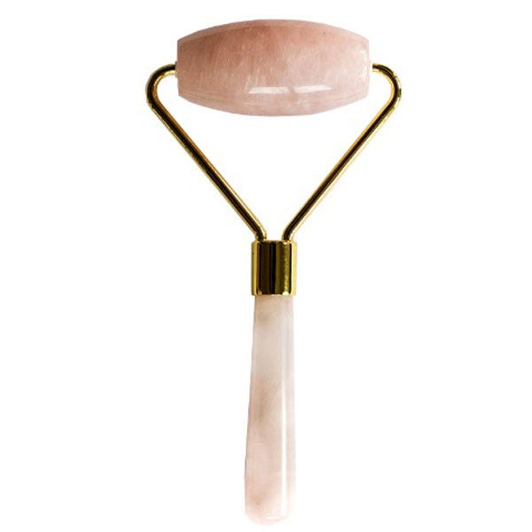 YÙ Beauty Face Roller Rosenquarz