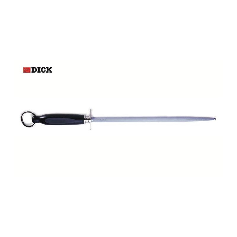 Wetzstahl für Koch, Oval, Dick 30 cm. (Dick Wetzstahl)