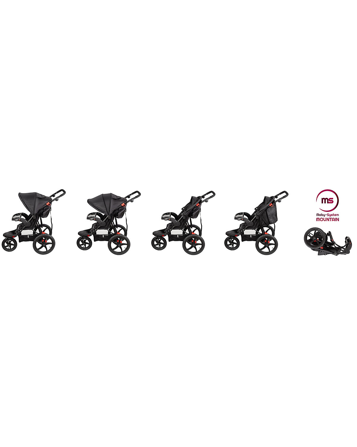 Kinderwagen Buggy für Jogging, bis ca. 15kg