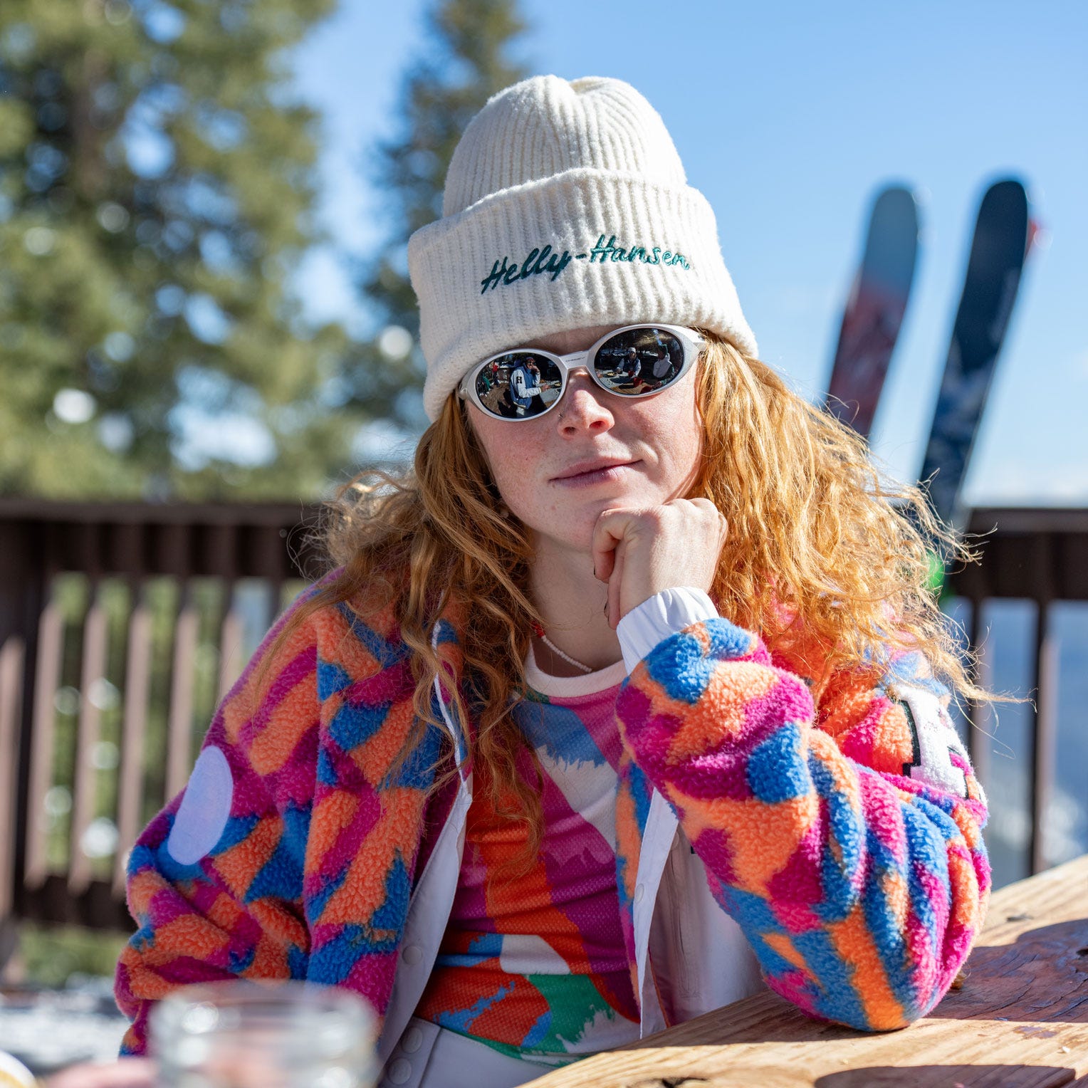 Women's Imperial Printed Pile Snap