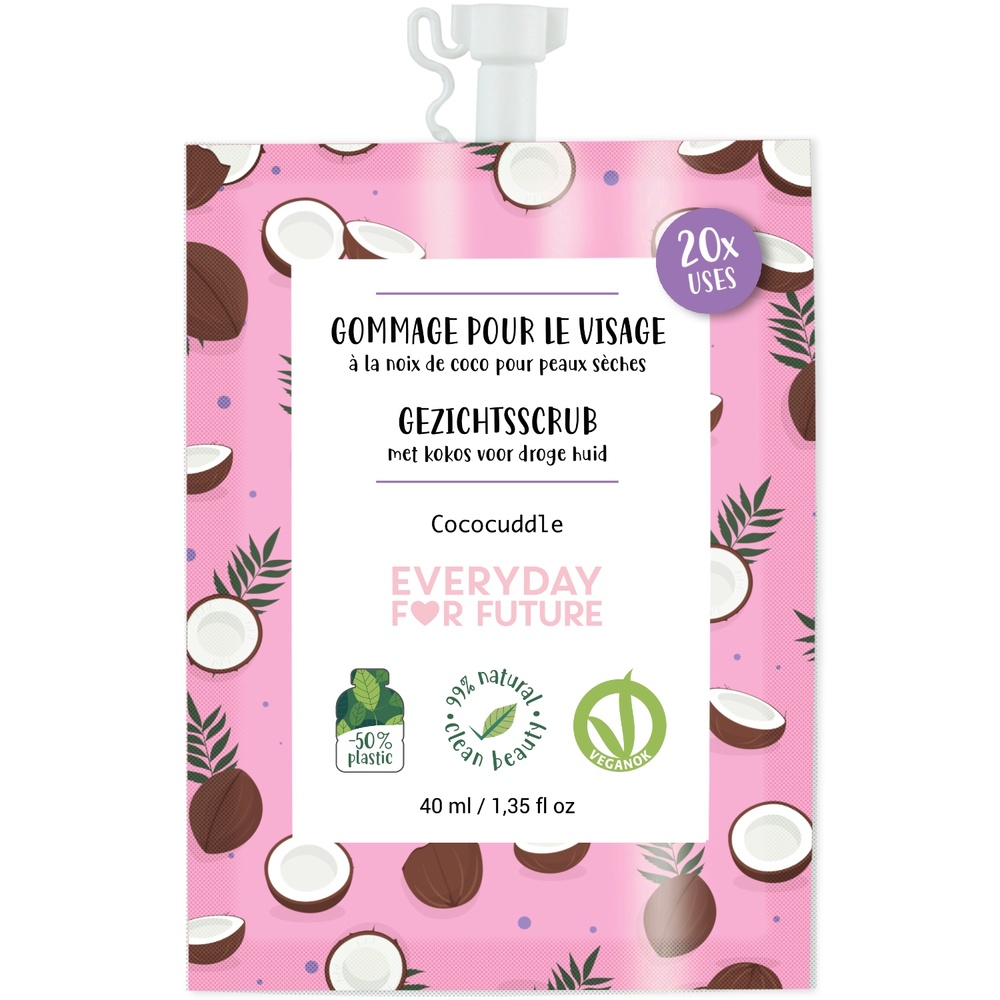 everyday for future Gommage Visage à la Noix de Coco Exfoliant Visage