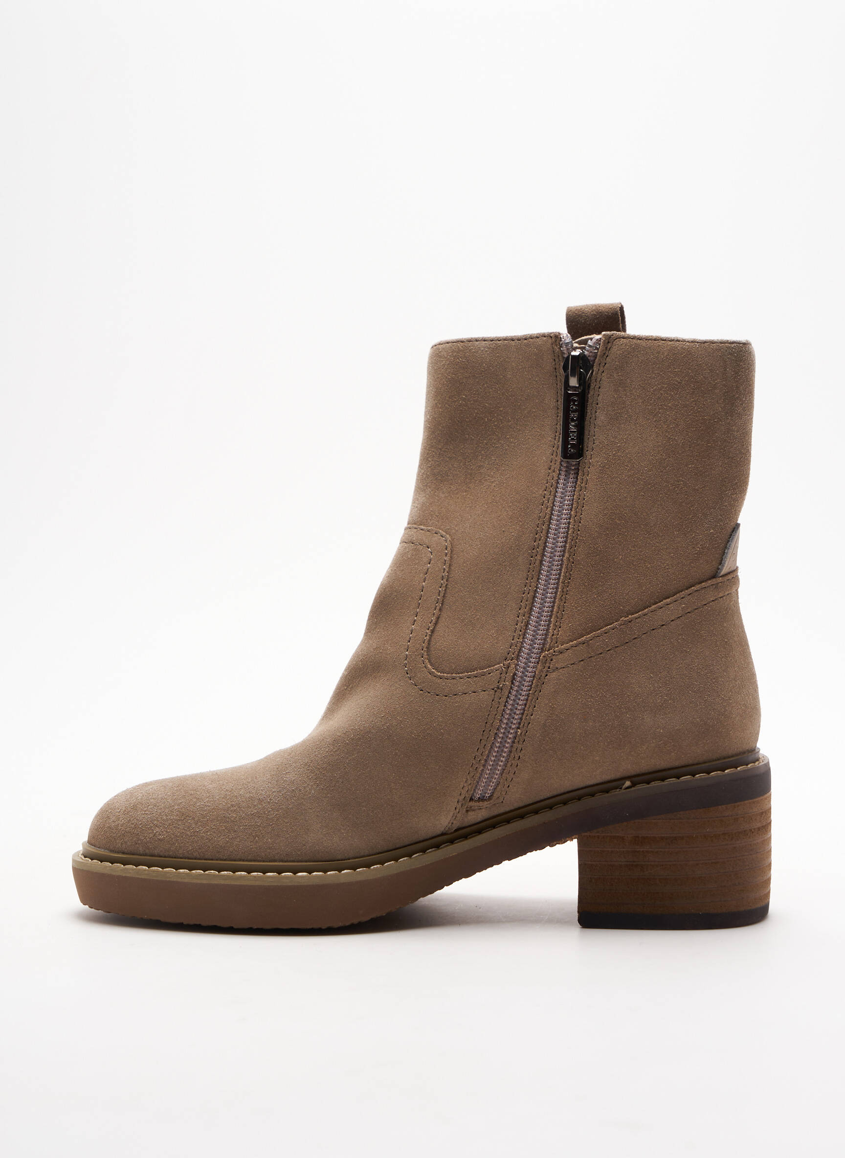 Carmela Bottines Femme couleur beige