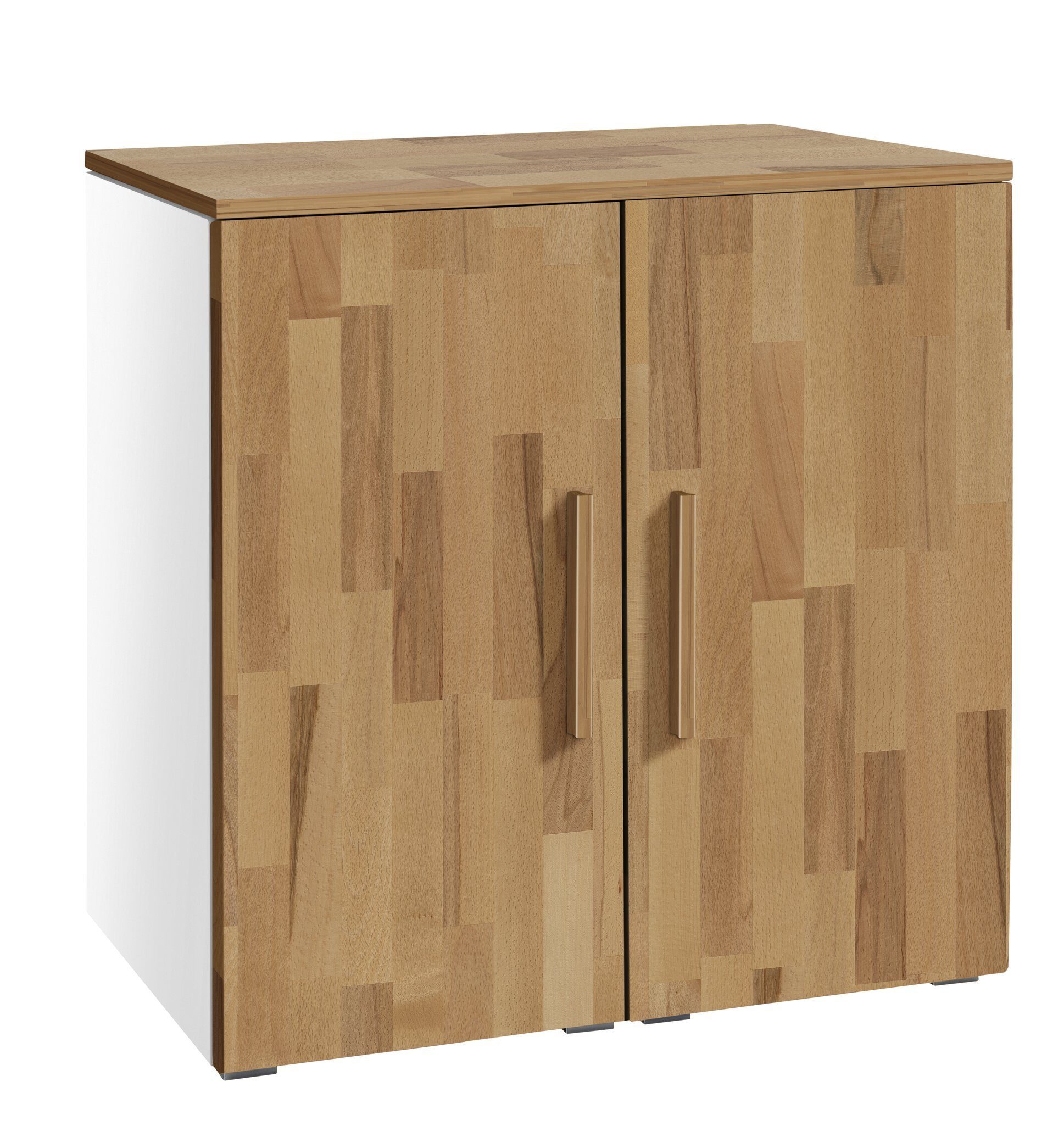 HASENA Highboard Hasena Accessoires Portina Kommode Massivholz 90x50x86 (1)