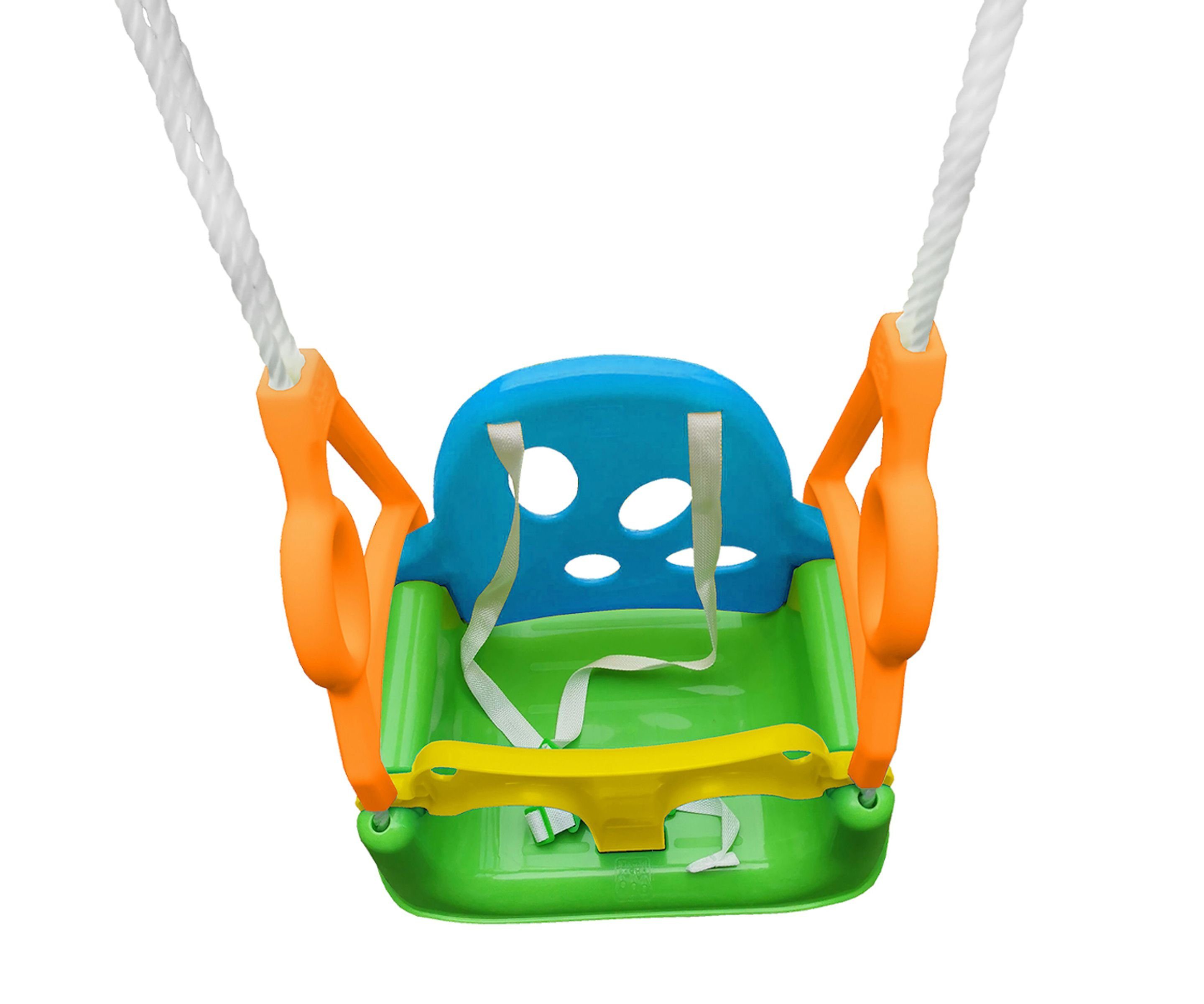 Gravidus Babyschaukel 3-in-1 Babyschaukel Kleinkinderschaukel Kunststoff max. 60 kg (1-tlg)