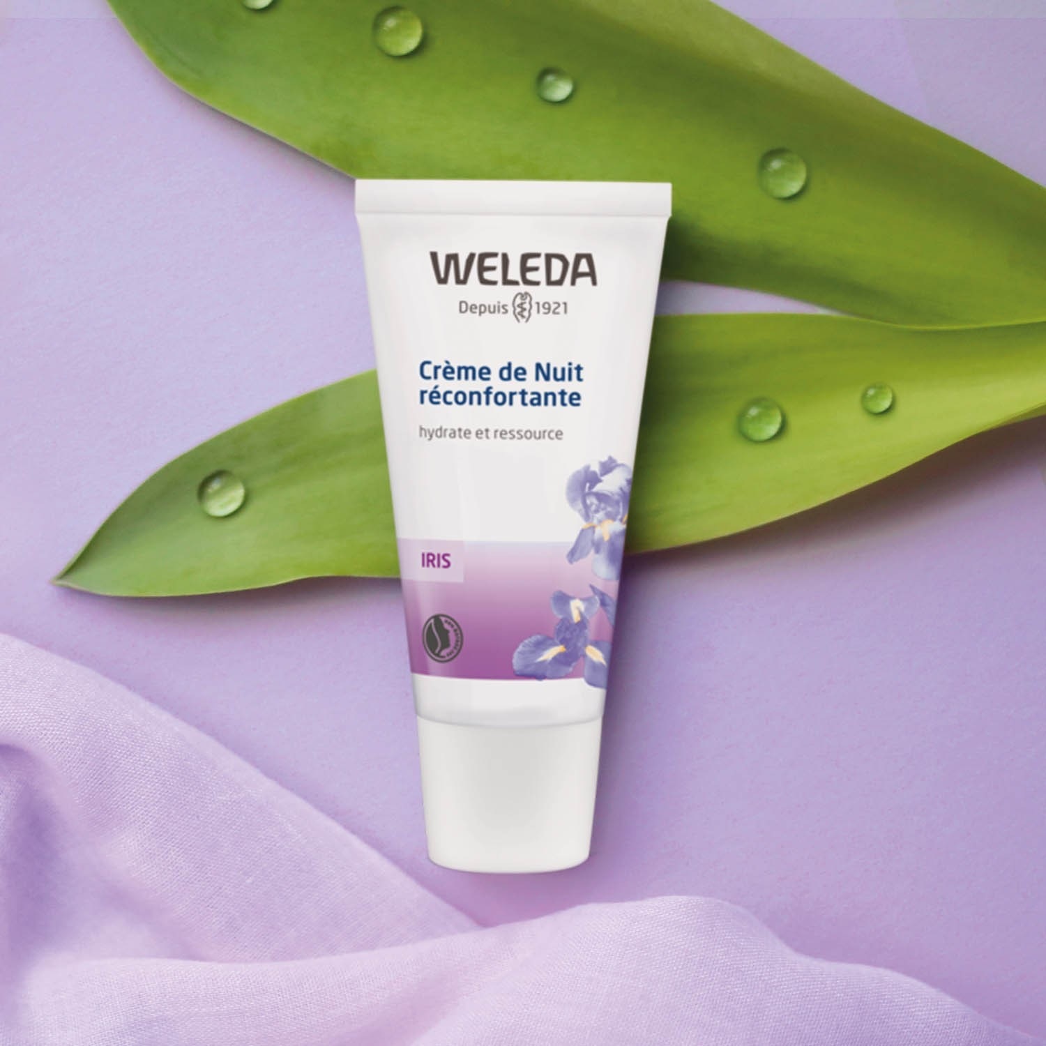 Weleda IRIS pomirjujoča nočna krema - 30 ml